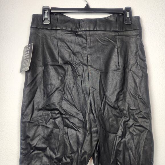 Retrofete Tally Pant in Black Faux Leather Size Large NWT - Picture 6 of 10